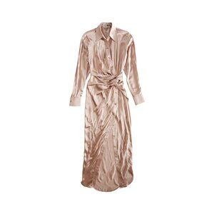 NWT Alexanderwang.t Draped Shirt Dress sz 2-4